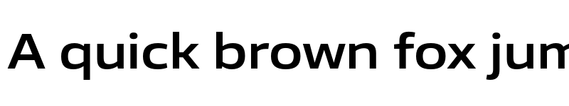 Preview of FONTSPRING DEMO - Vast L Medium Regular font