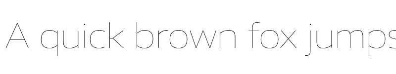 Preview of FONTSPRING DEMO - Vast L Thin Regular font