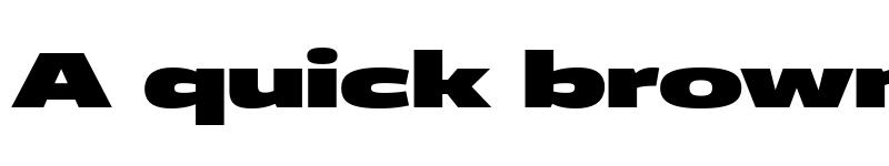 Preview of FONTSPRING DEMO - Vast XXL Black Regular font