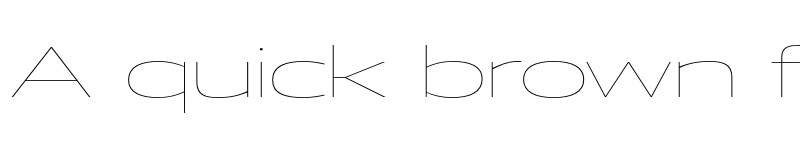 Preview of FONTSPRING DEMO - Vast XXL Thin Regular font