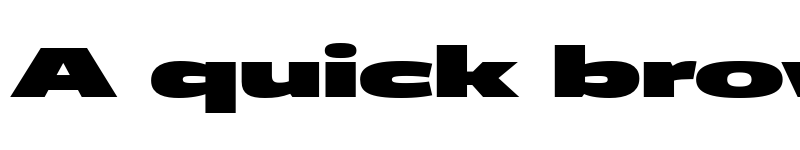 Preview of FONTSPRING DEMO - Vast XXXL Black Regular font