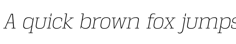 Preview of FONTSPRING DEMO - Vectipede El Italic font