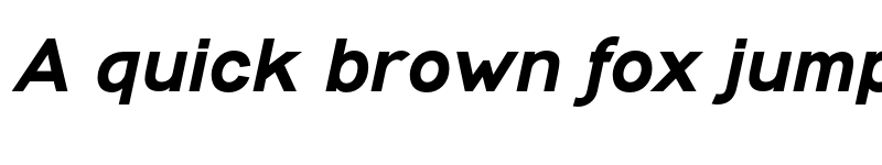 Preview of FONTSPRING DEMO - Vedo Bold Italic font