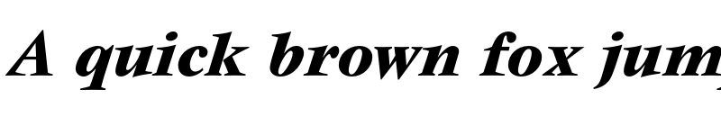 Preview of FONTSPRING DEMO - Vendome FS Bold Italic font