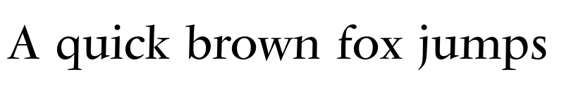 Preview of FONTSPRING DEMO - Vendome FS Regular font