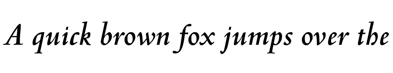 Preview of FONTSPRING DEMO - Venetian 301 BT Bold Italic font