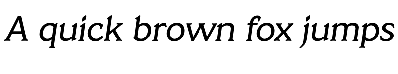 Preview of FONTSPRING DEMO - Veracruz Serial Italic font