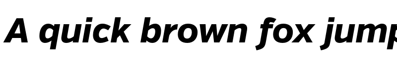 Preview of FONTSPRING DEMO - Verb Extrabold Italic font