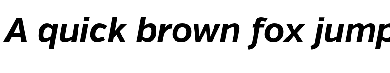 Preview of FONTSPRING DEMO - Verb Regular Bold Italic font