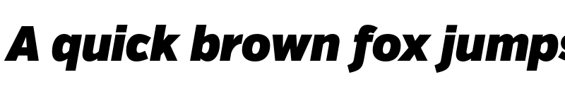 Preview of FONTSPRING DEMO - VerbCond Ultra Italic font