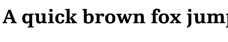 Preview of FONTSPRING DEMO - Vernacular Clarendon Bold font