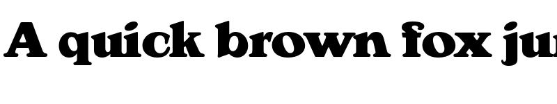 Preview of FONTSPRING DEMO - Verona Serial Heavy Regular font