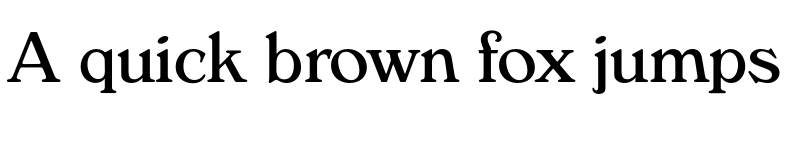 Preview of FONTSPRING DEMO - Verona Serial Regular font