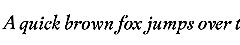 Preview of FONTSPRING DEMO - Versina Bold It Regular font