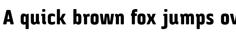 Preview of FONTSPRING DEMO - Via Sans Black Black font