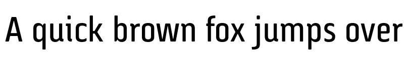 Preview of FONTSPRING DEMO - Via Sans Regular font