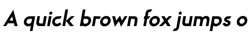 Preview of FONTSPRING DEMO - Viata ExtraboldOblique font