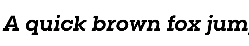 Preview of FONTSPRING DEMO - Vicky Bold Italic font