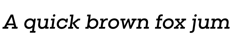 Preview of FONTSPRING DEMO - Vicky SemiBold Italic font