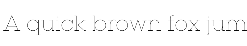 Preview of FONTSPRING DEMO - Vicky UltraLight Regular font