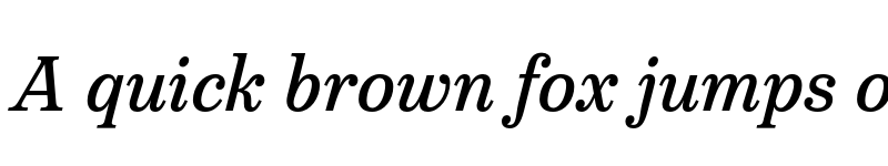 Preview of FONTSPRING DEMO - Victorian Orchid Book Italic font