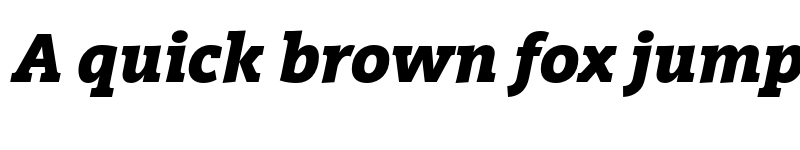 Preview of FONTSPRING DEMO - VigorDT Bold Italic font