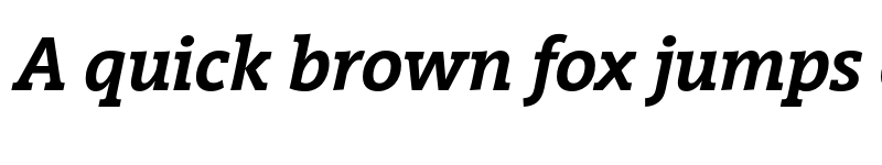 Preview of FONTSPRING DEMO - VigorDT SemiBold Italic font