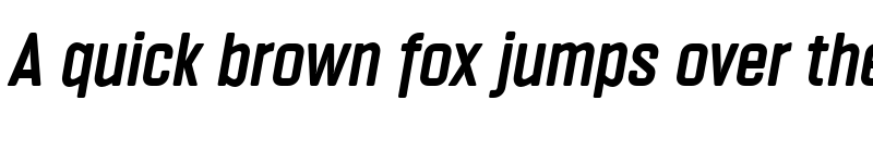 Preview of FONTSPRING DEMO - Vin Sans Pro Bold Italic font