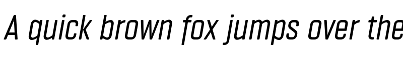 Preview of FONTSPRING DEMO - Vin Sans Pro Italic font