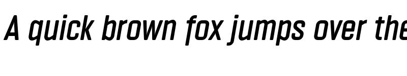 Preview of FONTSPRING DEMO - Vin Sans Pro SemBd Italic font