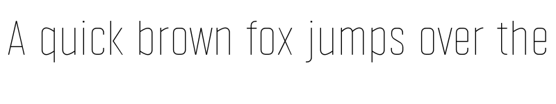 Preview of FONTSPRING DEMO - Vin Sans Pro Thin Regular font
