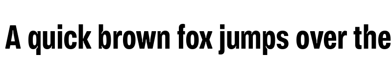 Preview of FONTSPRING DEMO - Vinila Compressed Bold font