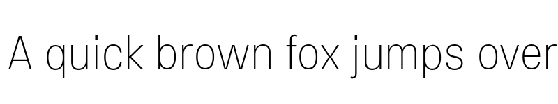 Preview of FONTSPRING DEMO - Vinila Condensed Thin Regular font