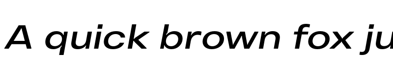 Preview of FONTSPRING DEMO - Vinila Extended Italic font