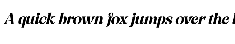 Preview of FONTSPRING DEMO - Viory Bold Italic font