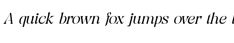 Preview of FONTSPRING DEMO - Viory ExtLt Italic font