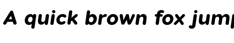 Preview of FONTSPRING DEMO - Visby Round CF Heavy Italic font