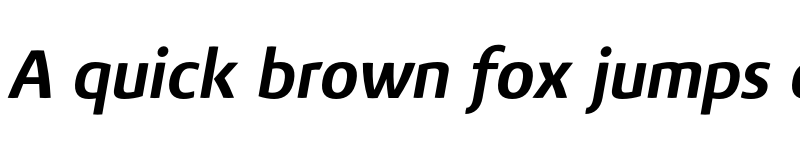 Preview of FONTSPRING DEMO - Vitali Neue ExtraBold italic Regular font