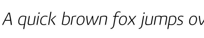 Preview of FONTSPRING DEMO - Vitali Neue Italic Regular font