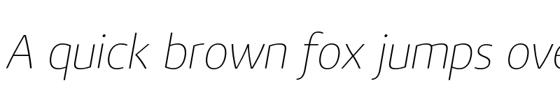 Preview of FONTSPRING DEMO - Vitali Neue Light italic Regular font
