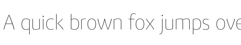 Preview of FONTSPRING DEMO - Vitali Neue Thin Regular font