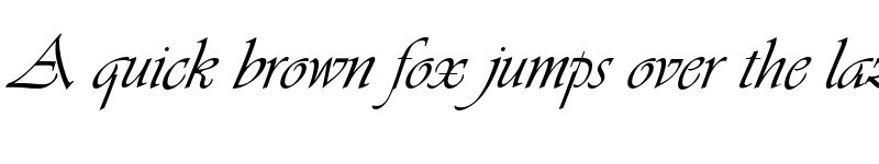 Preview of FONTSPRING DEMO - Vivaldi Script FS Regular font