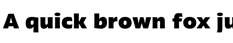 Preview of FONTSPRING DEMO - Vocal Black Regular font