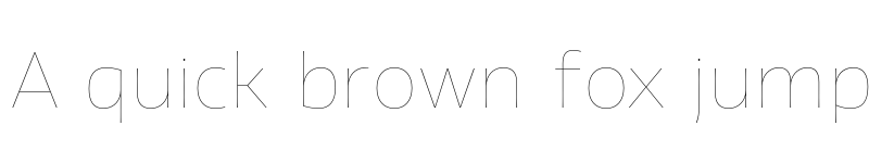 Preview of FONTSPRING DEMO - Vocal HairLine Regular font