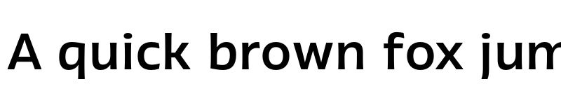 Preview of FONTSPRING DEMO - Vocal SemiBold Regular font