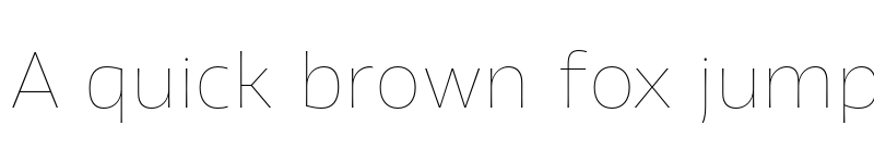 Preview of FONTSPRING DEMO - Vocal Thin Regular font