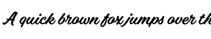 Preview of FONTSPRING DEMO - Vodka Brush Regular font