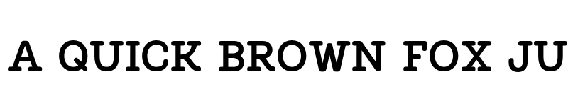 Preview of FONTSPRING DEMO - Vodka Slab Regular font