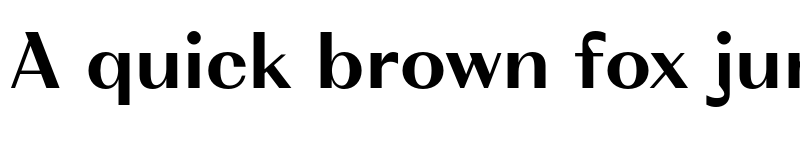 Preview of FONTSPRING DEMO - VolkoSans Display Bold font
