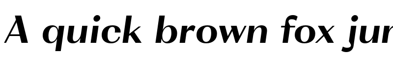 Preview of FONTSPRING DEMO - VolkoSans Display Italic Bold font